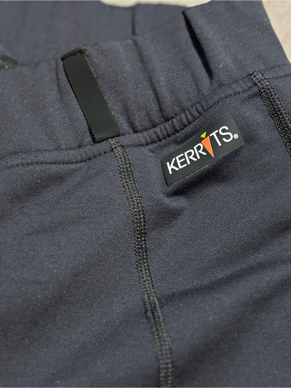 Kerrits Full Seat Riding Tights Womens XL Black Equestrian Leggings - Picture 2 of 8